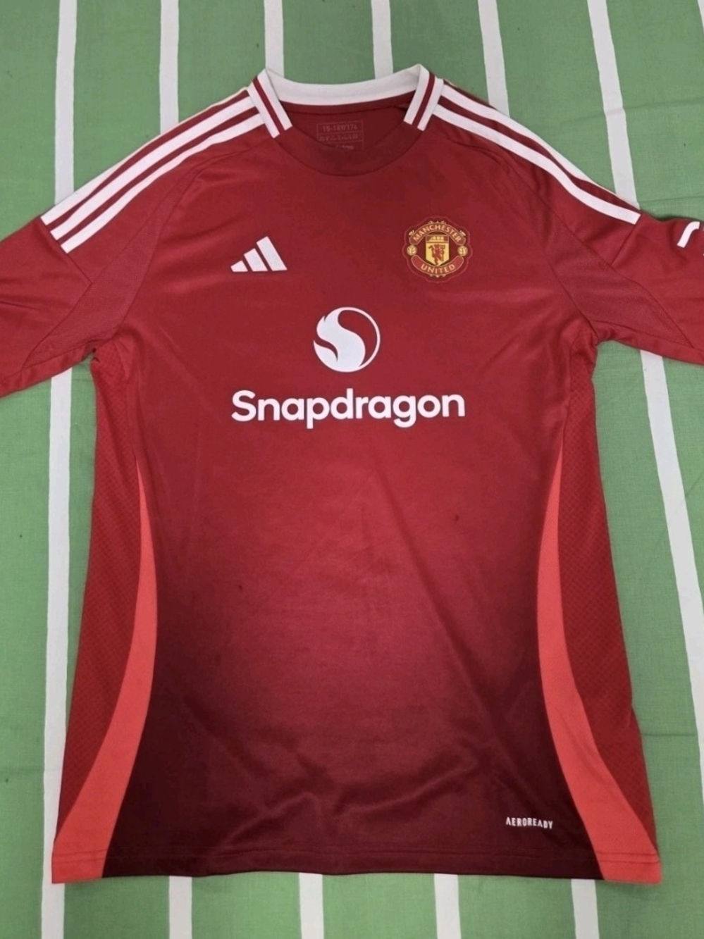 Manchester United 2024/25 Home Jersey Adidas Football Shirt Youth XL/Men S